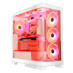Modecom Volcano SPACE APEX ARGB Midi Tower valge