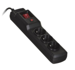 Activejet COMBO 3GN 3M 3M must pikendusjuhe kaabliga