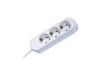 Bachmann SMART 3-pin pistikupesade riba valge 5m
