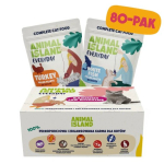 ANIMONDA ANIMAL ISLAND Turkey / White fish Fillets in broth - wet cat food - 80x85g