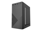 GEMBIRD arvuti korpus Fornax K170 mATX 2x USB 2.0 + 1x USB 3.0 + 1x USB type-C kaardilugeja must