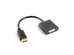 Lanberg Adapter Dual Link DisplayPort 1.2 to DVI-I AD-0007-BK