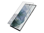 PanzerGlass Samsung Galaxy S22 Ultra Tempereeritud klaas Must Kaetuse s&otilde;bralik. &Uuml;hilduv ultraheli s&otilde;rmej&auml;ljesensoriga. 100 % puutetundlikkus. An