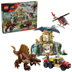 LEGO WORLD JURASKI 76976 Spinosaurus & Quetzalcoatlus Air Mission