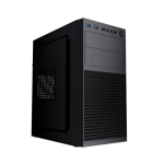 Gembird Mini-tower arvuti korpus Fornax K300, Micro-ATX, 2x USB 3.0 + 2x USB 2.0, must