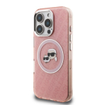 Karl Lagerfeld IML K&CH Heads Repeated Logo MagSafe &Uuml;mbris Apple iPhone 16 Pro jaoks