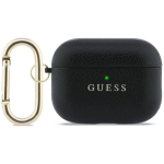 Case Guess Grained Classic Logo Hook for AirPods Pro 3 / black
