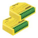 SHELLY Plus RGBW PM Wi-Fi/Bluetooth LED riba kontroller (2 tk)