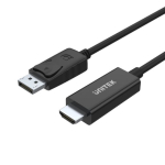 UNITEK Y-5118CA video kaabel adapter 1,8 m HDMI Type A (Standard) DisplayPort Must
