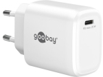 Goobay GaN Fast Charger Adapter 25Watt 1xUSB-C White