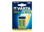 Varta Power Laetav AA Patarei Komplekt &Uuml;ldisteks Otstarbeks 800mAh 2 T&uuml;k