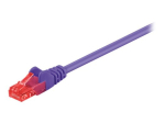 Goobay CAT 6 U/UTP CCA violetne kaabel 5m