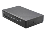 StarTech.com 4 Port HDMI KVM, Single Monitor 4K 60Hz Ultra HD HDR, Desktop HDMI 2.0 KVM 2 Port USB 3.0 Hub (5Gbps) & 4x USB 2.0 HID Ports, Audio