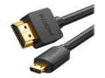 Ugreen HDMI Kaabel koos Ethernetiga 1m Must