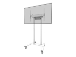 Neomounts Floor stand FL55-875WH1 TV trolley Adjustable Height 55-100 " Maximum weight (capacity) 110 kg White