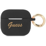Guess GUA3SSSK AirPods 3 &uuml;mbris Silikoon Vintage Kirjakiri / must