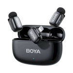 BOYA Mini 2-03 Lightning Juhtmevaba Mikrofonikomplekt (2TX 1xRX) / 2.4GHz / 48kHz/24bit