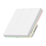 Nutikas WiFi Puute seinl&uuml;liti Sonoff TX T5 3C (3-kanaliline)
