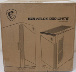 SALE OUT. MSI MPG VELOX 100R Valge PC korpus, keskmine torn, USB 3.2, heli v&auml;ljund, mikrofoni sisend MSI PC korpus MPG VELOX 100R VALGE keskmine to...