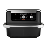 NINJA Double Air Fryer AF500EU Foodi FlexDrawer Power 2470 W Capacity 10.4 L Black