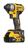 DeWALT DCF887P2-QW elektrip&otilde;rutusv&otilde;ti must,kollane 1/4" 3250 p/min 205 Nm 18 V