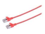 Prokord Slim CAT 6a U/FTP 2.5m punane v&otilde;rgukaabel