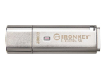 Kingston IronKey Locker+ 50 256GB USB 3.2 Gen 1 h&otilde;bedane
