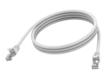 Vision CAT 6a Shielded Twisted Pair (STP) 2m v&otilde;rgukaabel valge