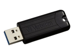 Verbatim Store 'n' Go Pin Stripe USB-m&auml;lupulk 64GB USB 3.2 Gen 1 Must