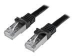 StarTech.com 5m must Cat6/Cat 6 varustatud (SFTP) patch-kaabel 5m fooliumiga varustatud ja vasepunutisega (SFTP) patch-kaabel must