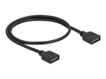 Delock 30cm RGB LED laienduskaabel must