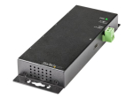 StarTech.com 4 Port USB C Hub 10Gbps, Metal Industrial USB-C Hub, 2x USB-C & 2x USB-A, Surge Protection, USB-C or USB-A Host, Self-Powered, Mountab