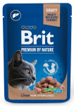 BRIT Premium Kassi Maksa Steriliseeritud - m&auml;rgkassitoit - 100g