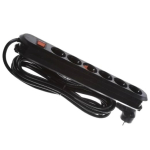 Bachmann SMART 6-pin pistikupesade riba must 5m