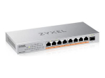 Zyxel XMG-100 seeria XMG-108HP 8-port 2.5 Gigabit Ethernet PoE++ l&uuml;liti