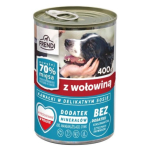 FRENDI with Beef chunks in delicate sauce - niiske koeratoit - 400g