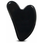 Obsidian Sculpting Stone - gua sha stone