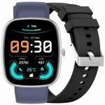 GRAVITY GT18-6 nutitelefon meessoost silikooniga rihm + meresinise rihma / must