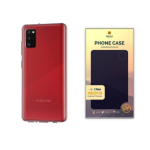 Mocco Original Clear Case 2mm Silikoonkott Samsung Galaxy A41 jaoks L&auml;bipaistev (EL Blister)