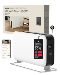 Mill Portatiivne K&uuml;ttekeha CO1500MAXWIFI3 Konvektsioonik&uuml;tteseadmed 1500 W Sobib ruumideni 14-18 m&sup2; Valge IPX4