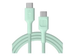 Green Cell PowerStream USB Type-C kaabel roheline