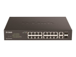 D-Link DGS 1100-18PV2 18-portine Gigabit Ethernet PoE+ L&uuml;liti