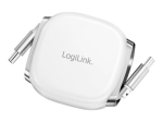 LogiLink USB 2.0 / Thunderbolt 3 / Thunderbolt 4 USB Type-C Kaabel Valge