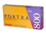 Kodak PROFESSIONAL PORTRA 800 v&auml;rvifilm ISO 800