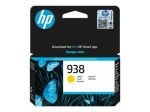 HP 938 kollane 800-lehek&uuml;ljeline tint