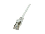 LogiLink CAT 5e voltitud varustatud kahekeerdeline paar (F/UTP) 1m hall patch-kaabel