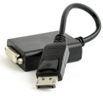 Gembird A-DPM-DVIF-03 DisplayPort kuni DVI adapter kaabel 4K / must