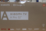 SALE OUT. Xiaomi QLED TV A Pro 2026 32" SALE OUT. Xiaomi QLED TV A Pro 2026 32" Smart TV Google TV HD Dark Gray DAMAGED PACKAGING