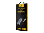 GEMBIRD A-CM-COMBO3-02 Mitmikportide adapter USB type C 3in1 USB port + HDMI + PD h&otilde;bedane