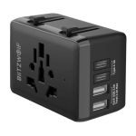 Blitzwolf BW-TA1 4-in-1 reisiliidin 2xUSB + C + PD 20W